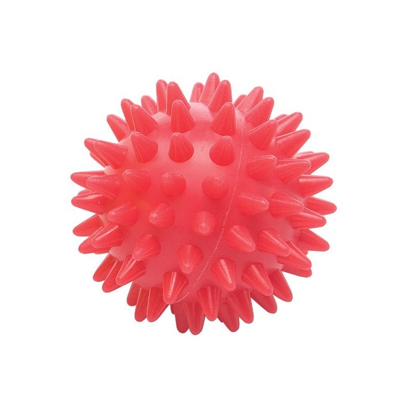 PINOFIT® míček ježek, žlutý, transparentní, 7 cm